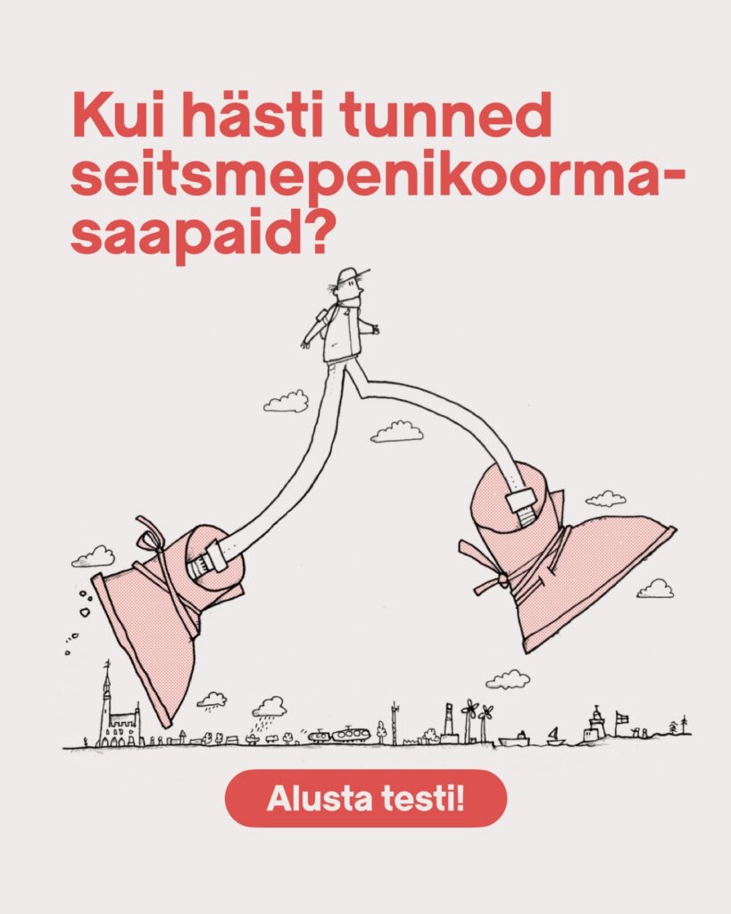 TEST. Puust ja punaseks